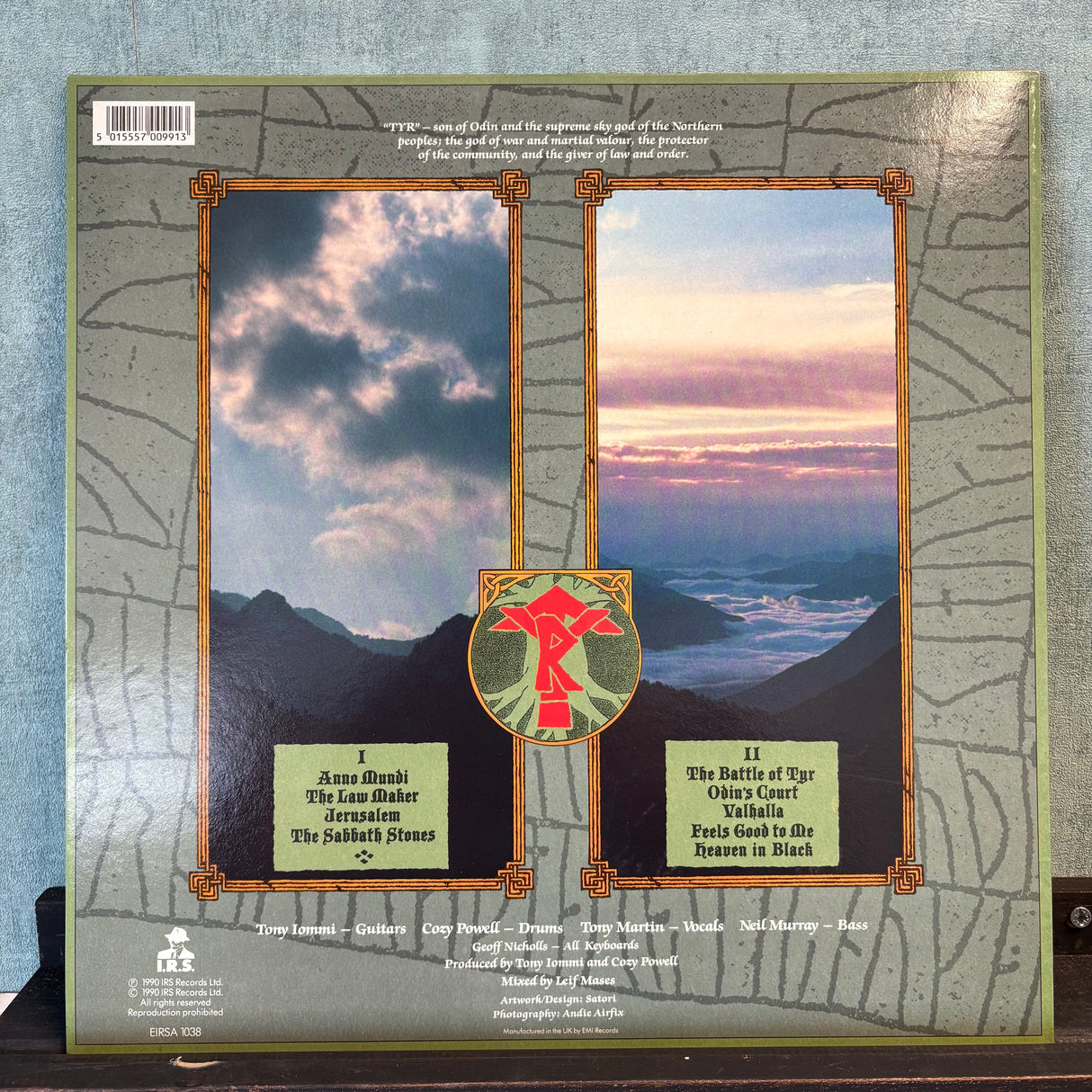 Black Sabbath - TYR - UK First Press - Signed - VINYL