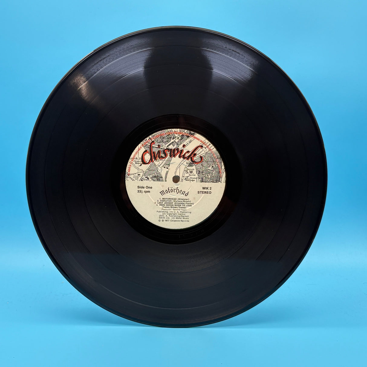 Motorhead - Debut Album Fully Laminated Sleeve Vinyl