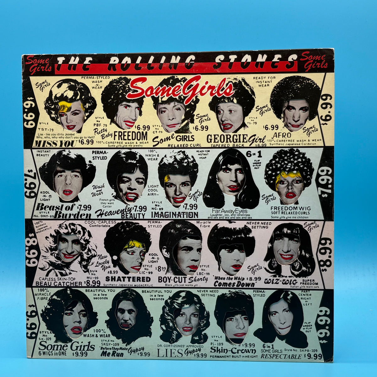 The Rolling Stones - Some Girls Uncensored Sleeve Vinyl