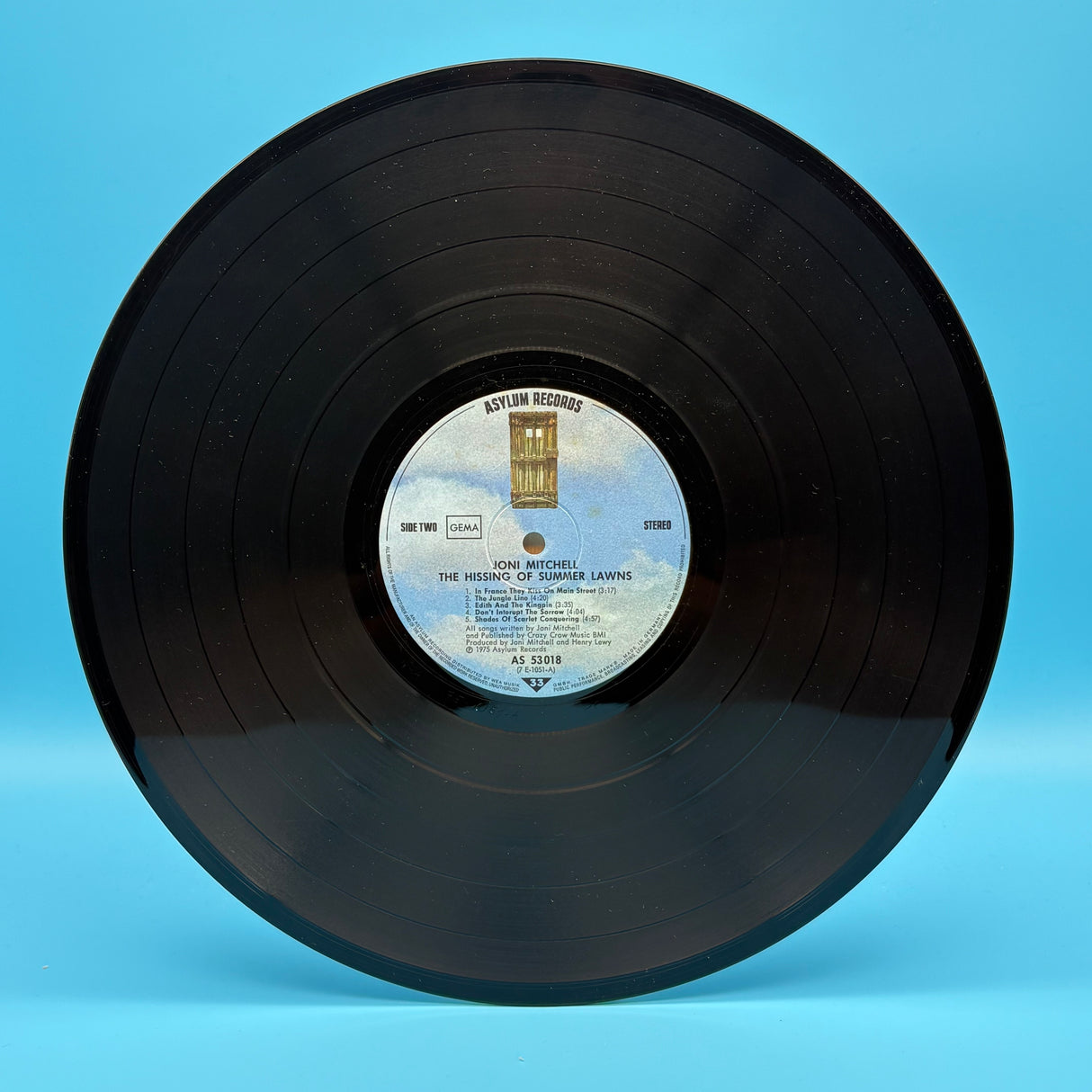Joni Mitchell - The Hissing Of Summer Lawns Vinyl