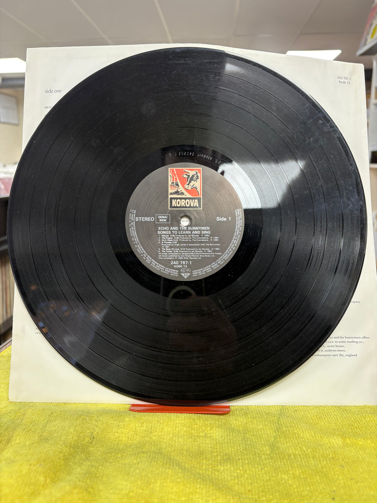 Echo & The Bunnymen - Songs To Learn & Sing - VINYL