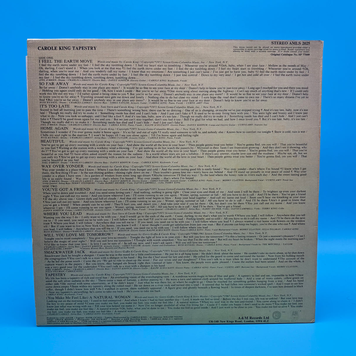 Carole King - Tapestry AMLS 2025 Vinyl