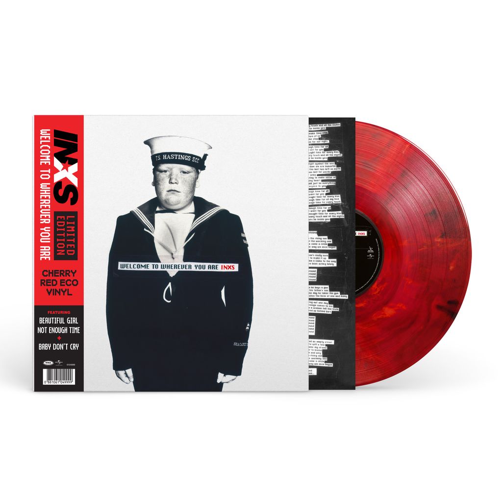 INXS - Welcome To Wherever You Are Cherry Red Vinyl