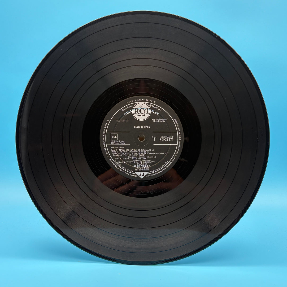 Elvis Presley - Elvis Is Back! Mono Vinyl