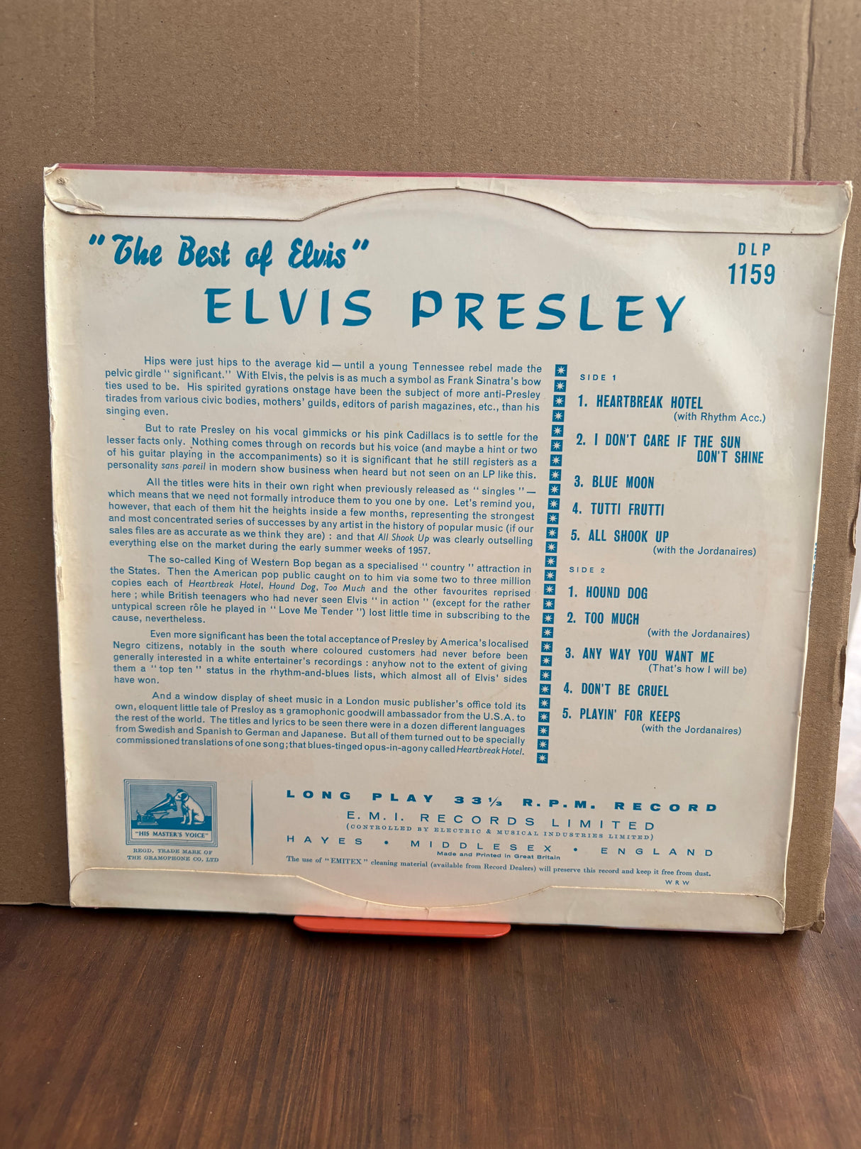 Elvis Presley - The Best Of Elvis - VINYL