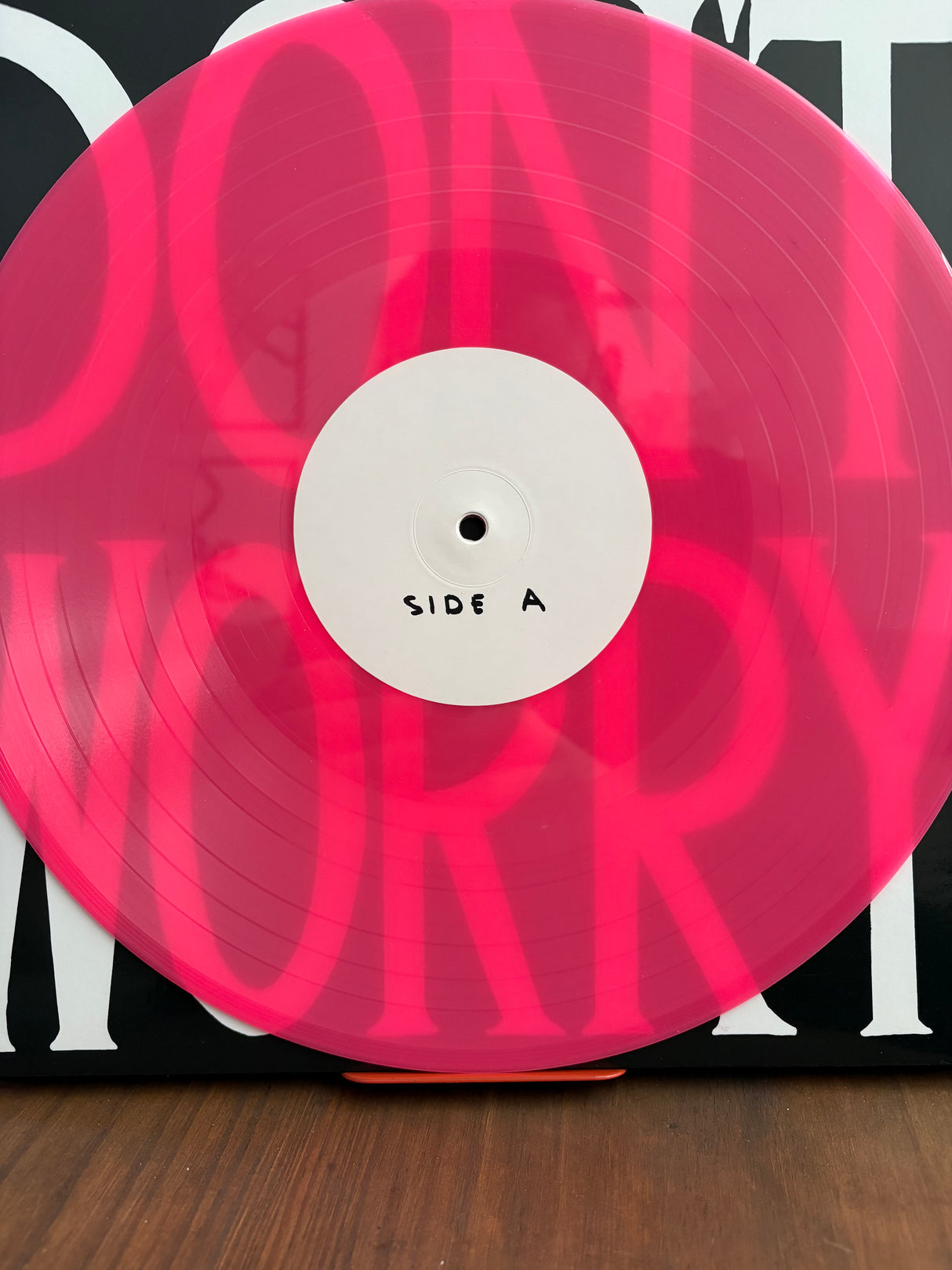 Lord Stornoway & David Shrigley - Don’t Worry - Pink VINYL