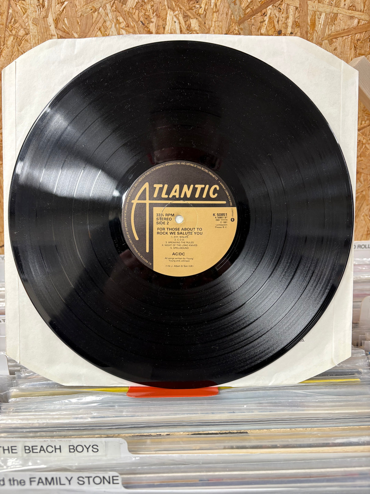 AC/DC - For Those About to Rock - VINYL