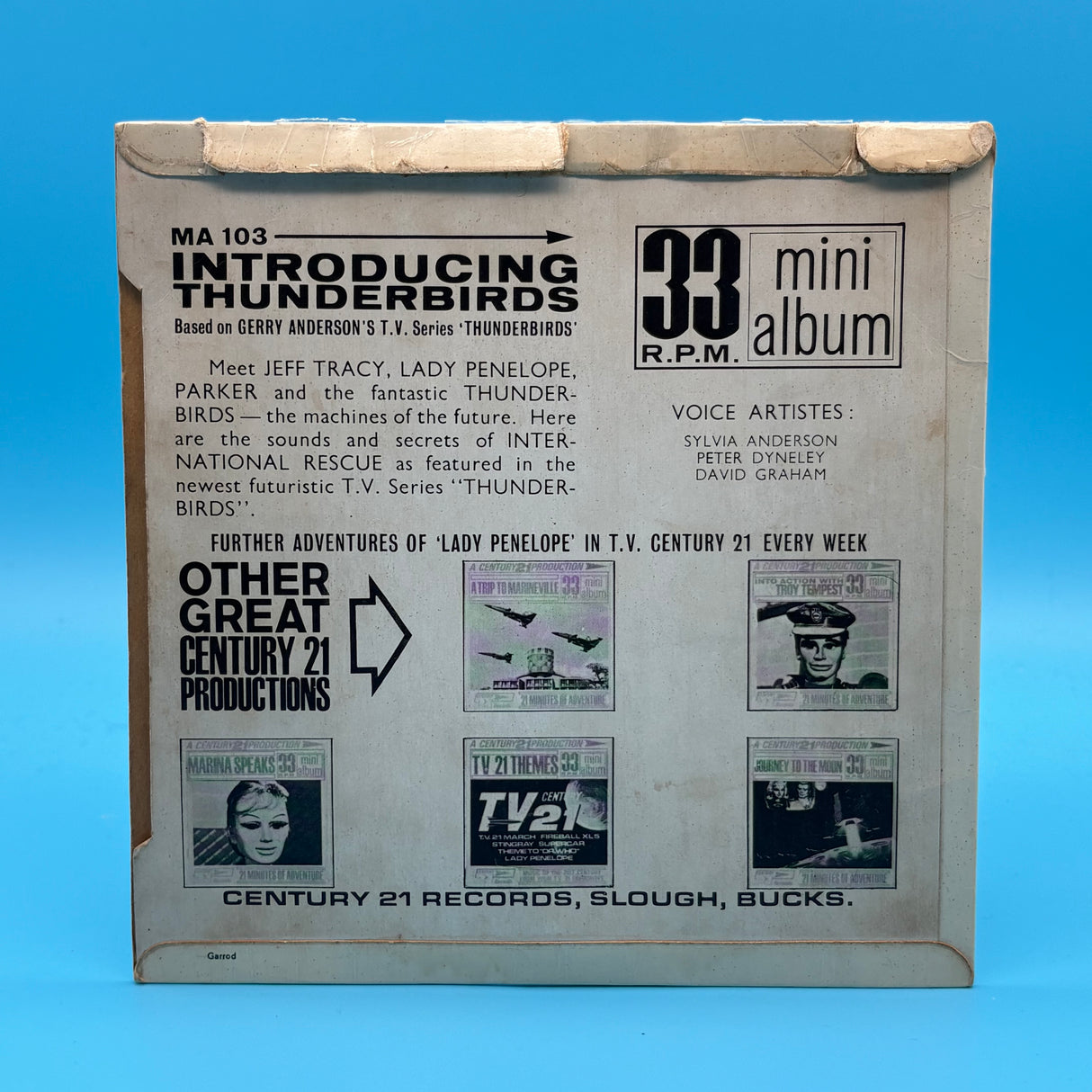Thunderbirds - Mini Album 7" Vinyl