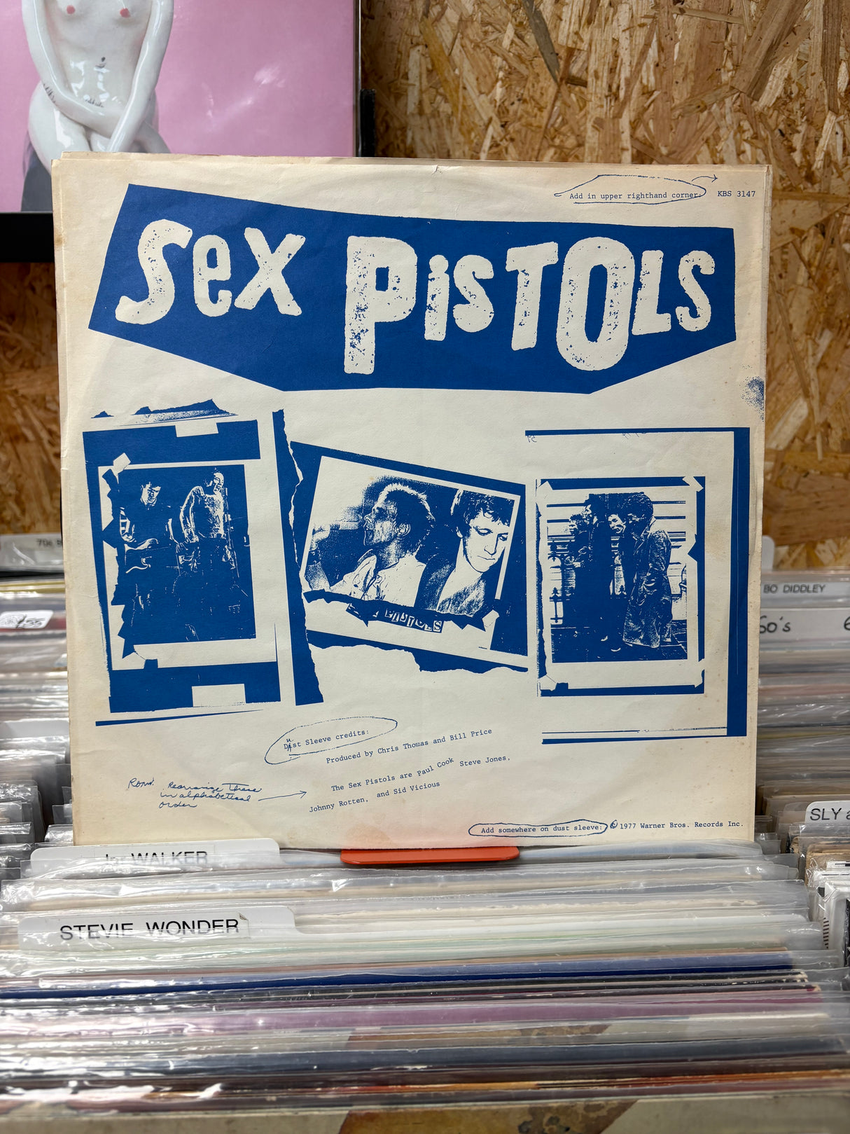 Sex Pistols - Never Mind The Bollocks - Canadian White Label - VINYL