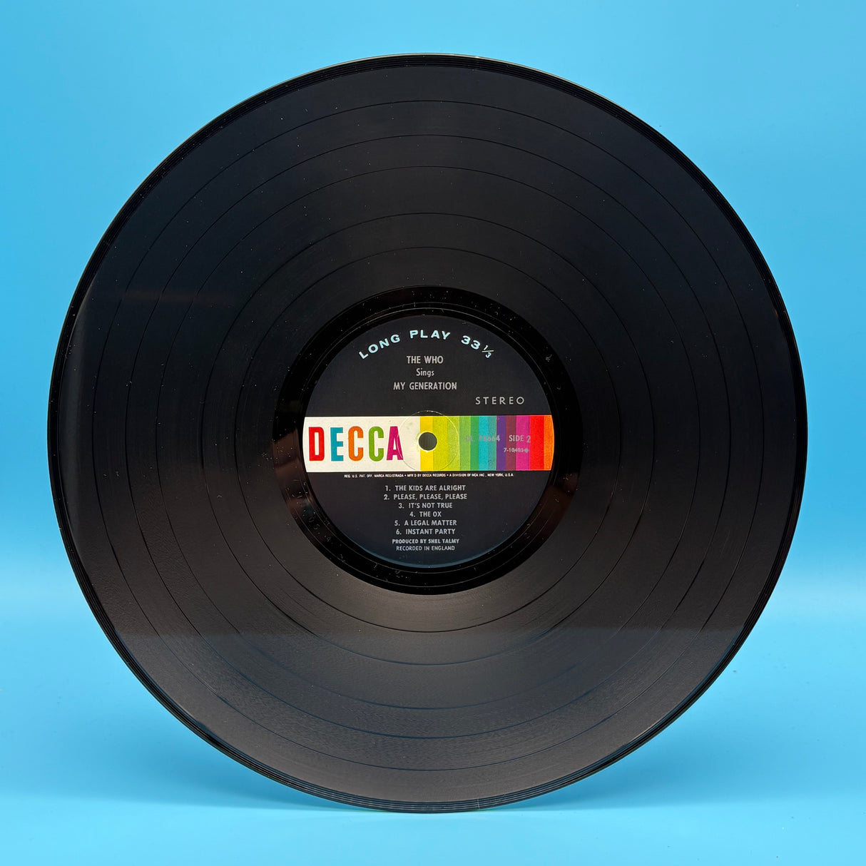 The Who - Sing My Generation Vinyl