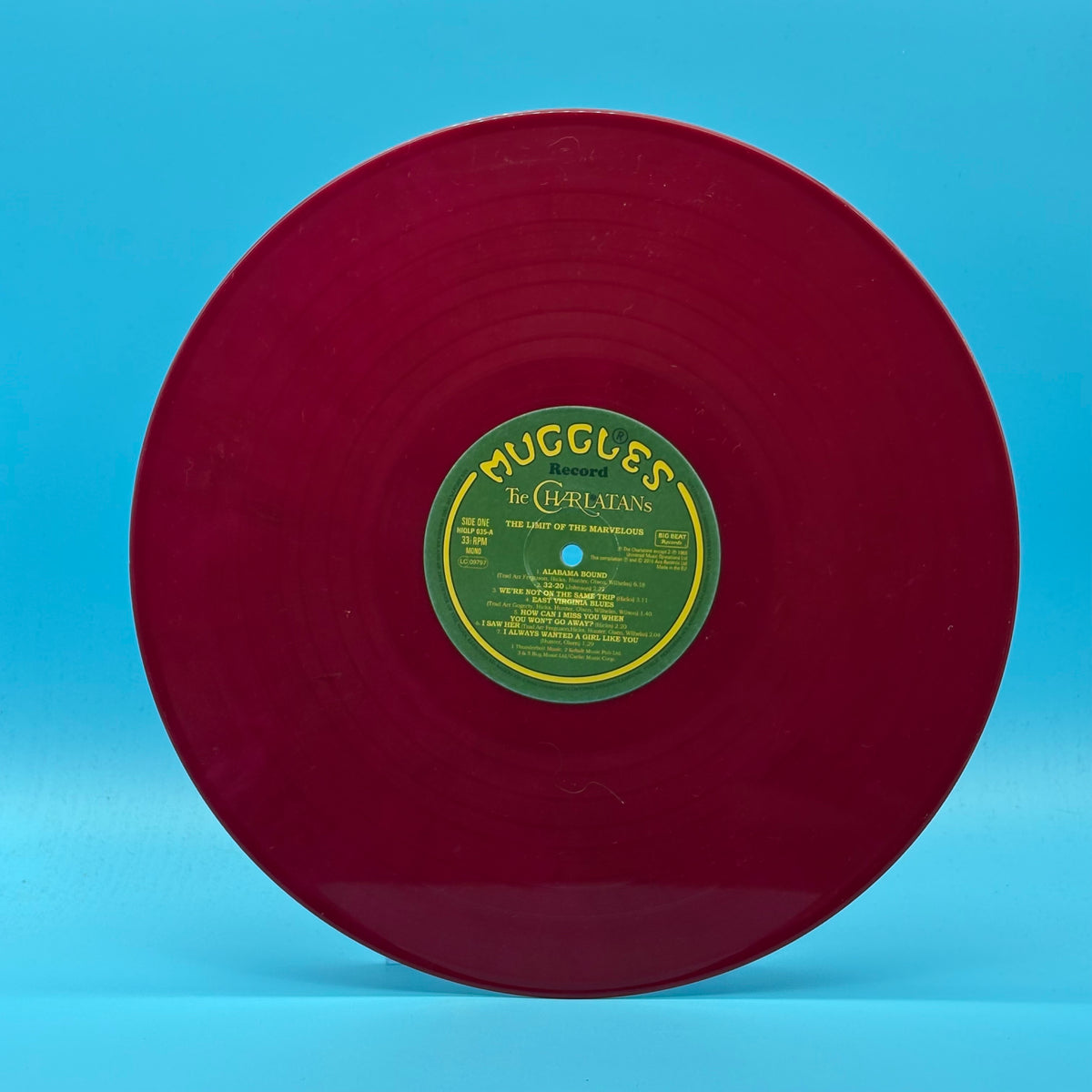 The Charlatans - The Limit Of The Marvelous Reissue Red Vinyl