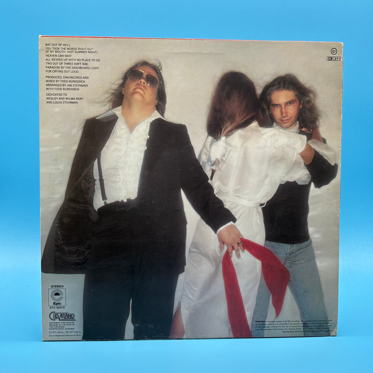 Meat Loaf - Bat Out Of Hell Vinyl