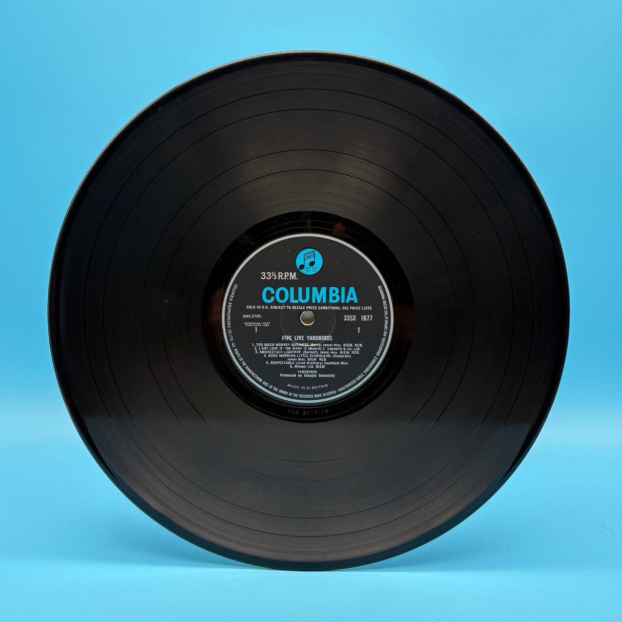 Yardbirds - Five Live Vinyl