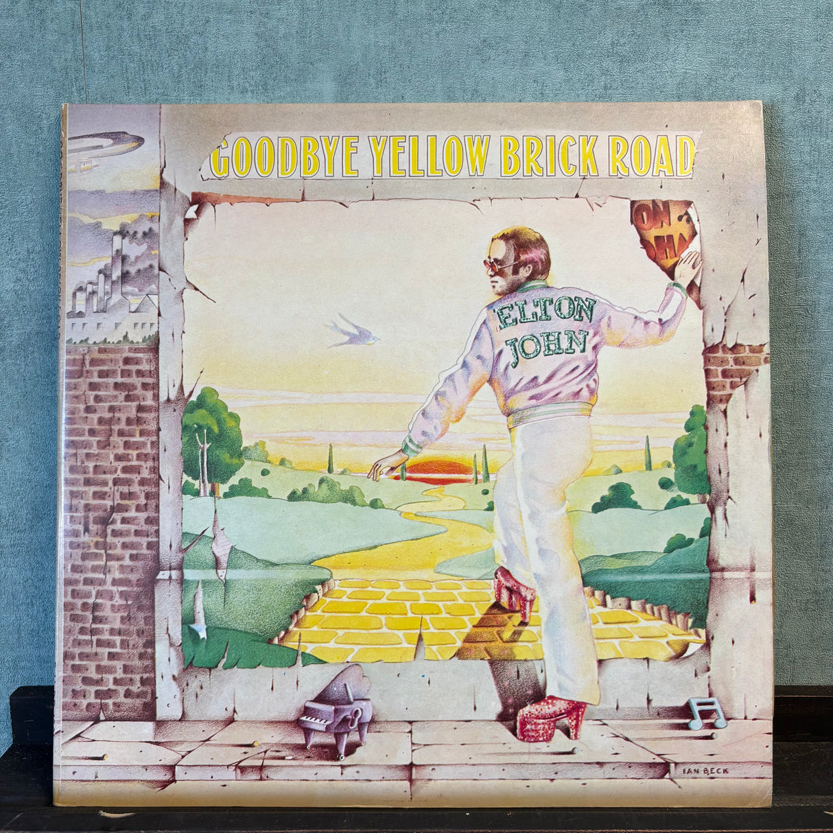 Elton John - Goodbye Yellow Brick Road - Translucent Red VINYL