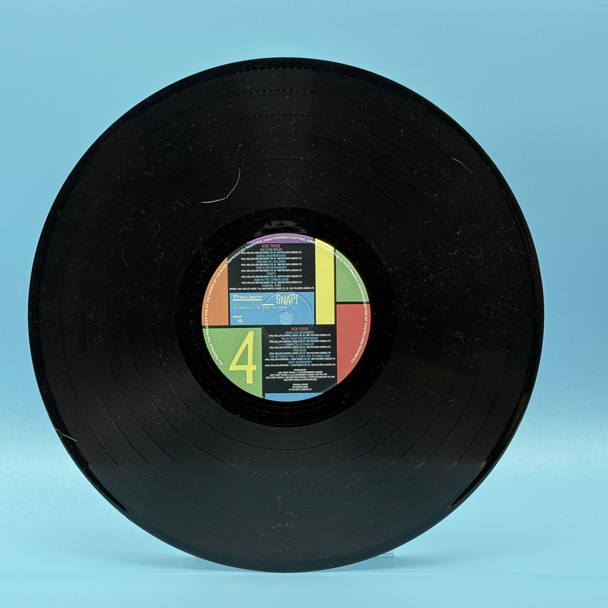 The Jam - Snap! Complete With 7" And Merch Sheet Vinyl