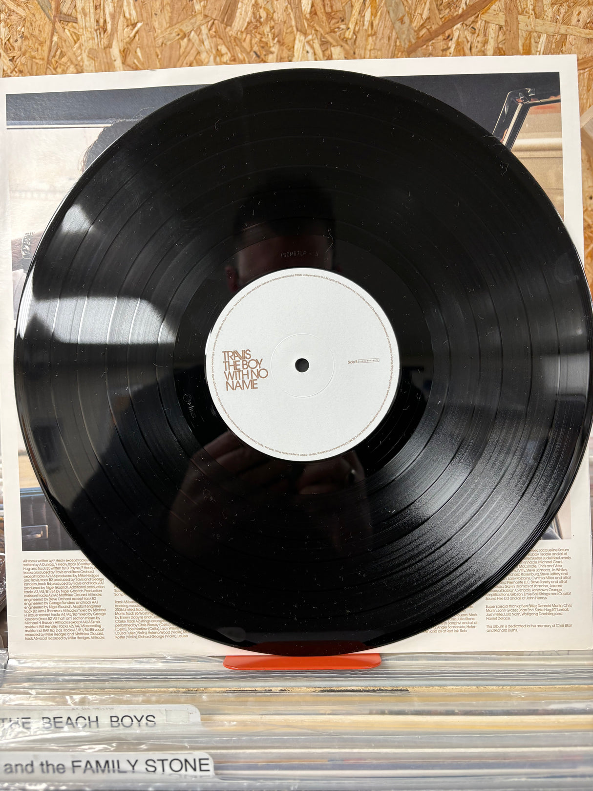 Travis - The Boy With No Name - 2007 Original w/ the single - VINYL