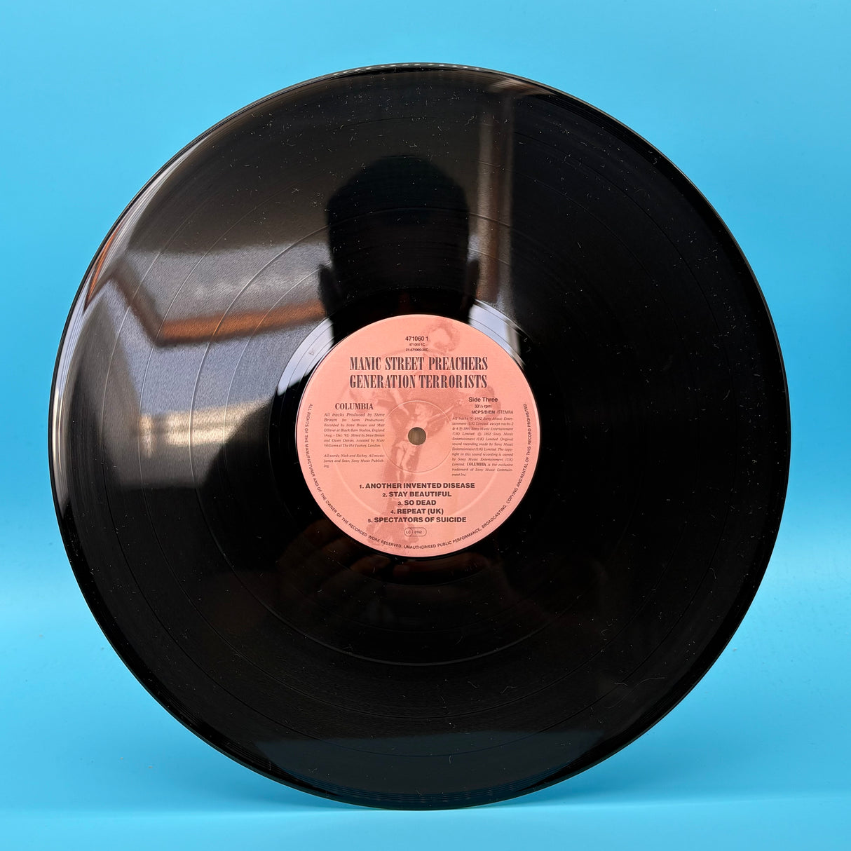 Manic Street Preachers - Generation Terrorist First Press Vinyl