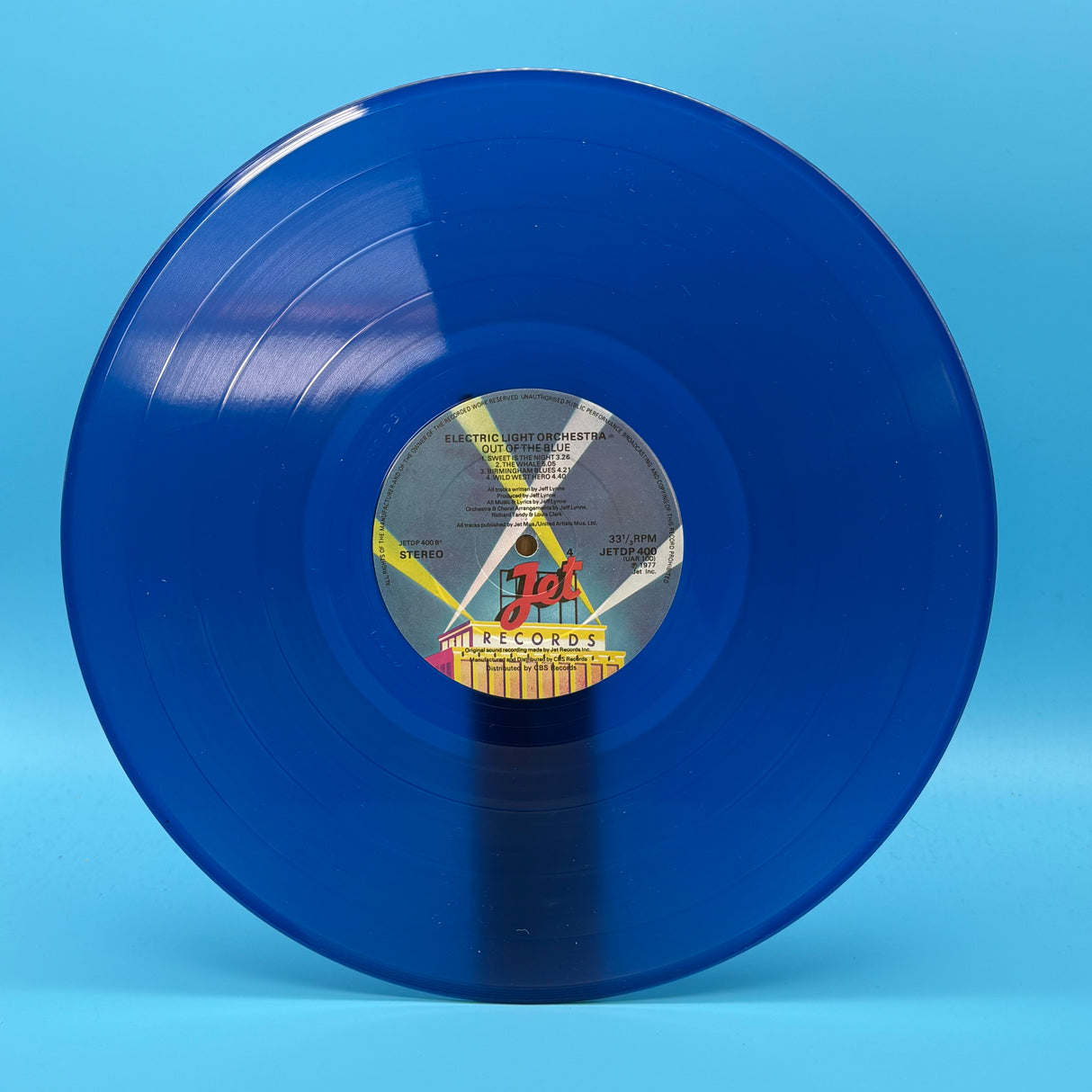 ELO - Out Of The Blue Original Blue Vinyl