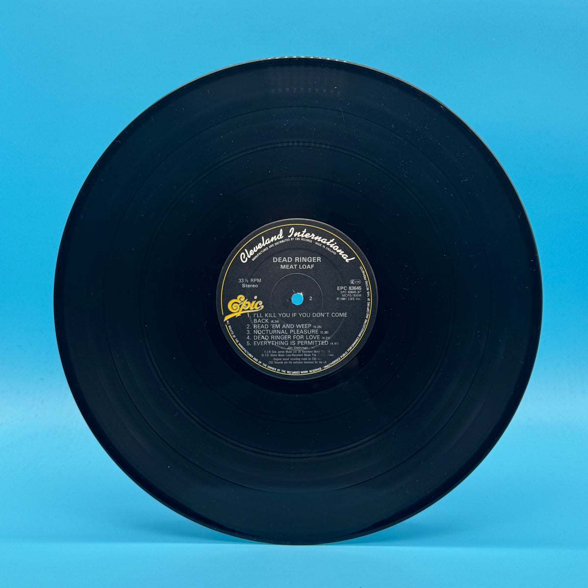 Meat Loaf - Dead Ringer Vinyl