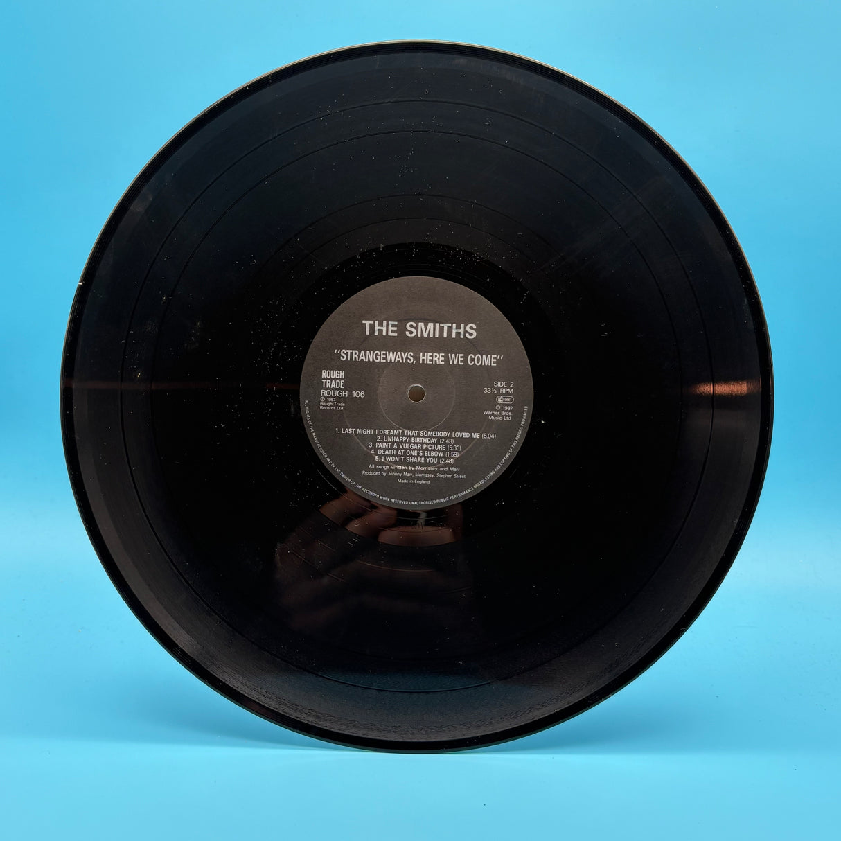 The Smiths - Strangeways, Here We Come Original Vinyl