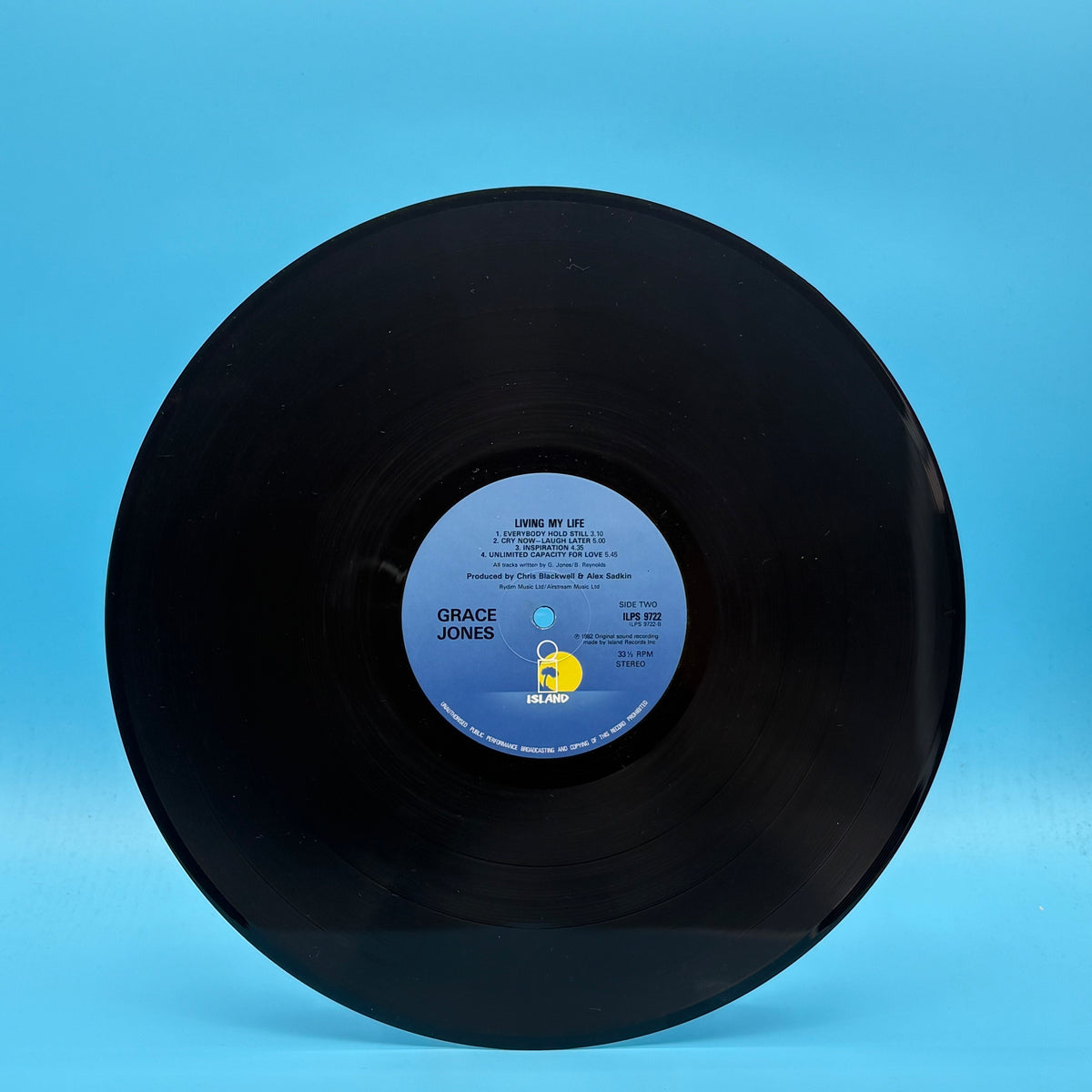 Grace Jones - Living My Life Vinyl