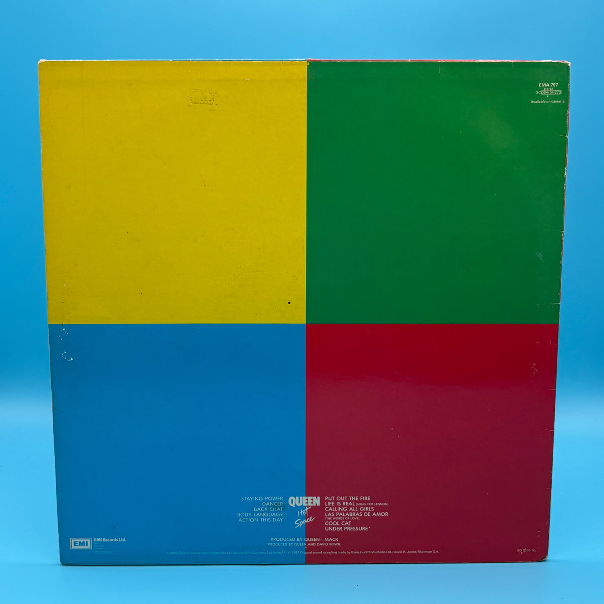 Queen - Hot Space Vinyl