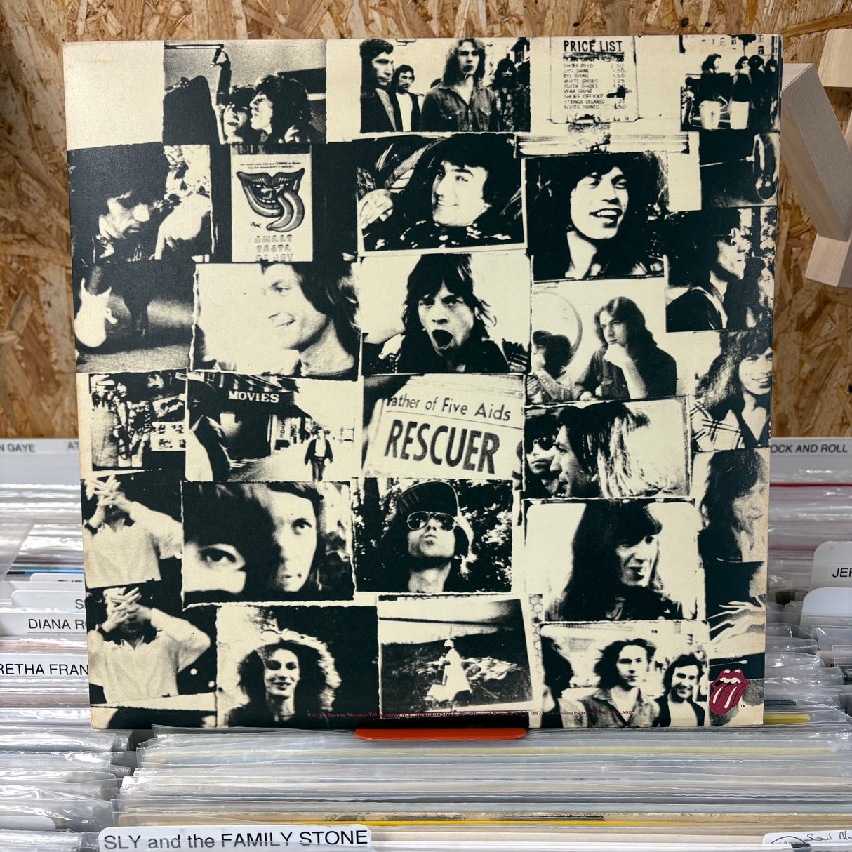 The Rolling Stones - Exile On Main Street - 12 Post Cards - VINYL