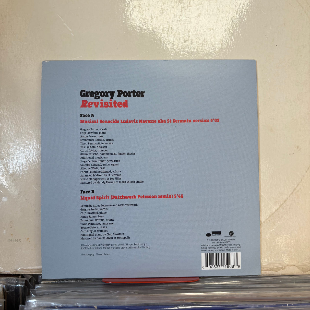 Gregory Porter - Revisted Single Vinyl