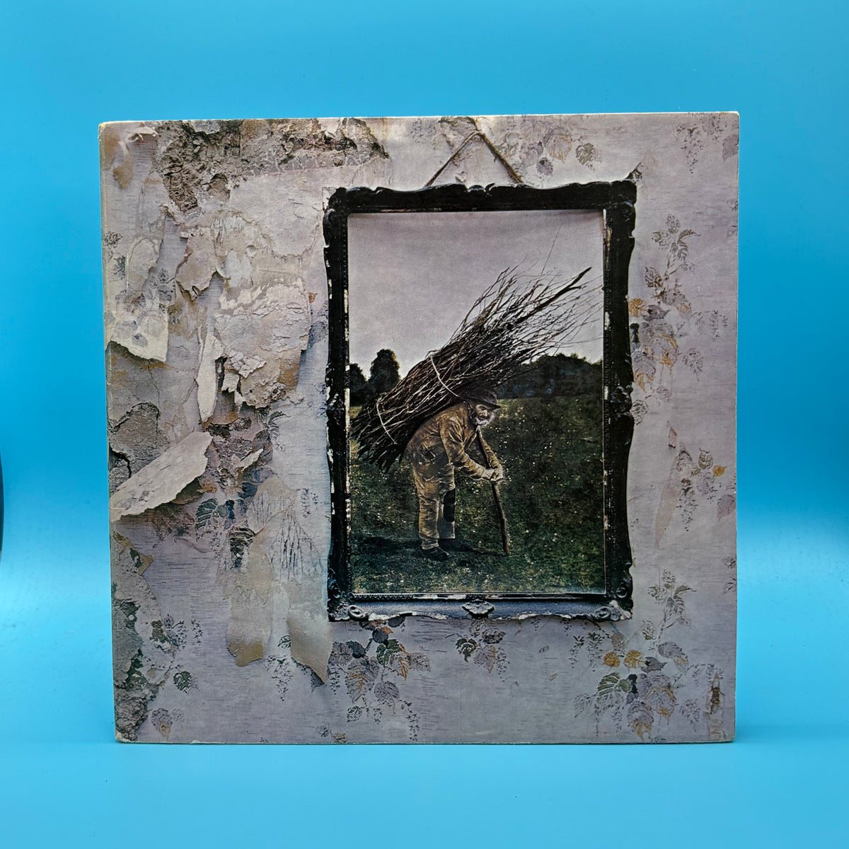 Led Zeppelin - Led Zeppelin IV Original Inverted Feather Plum Atlantic Vinyl