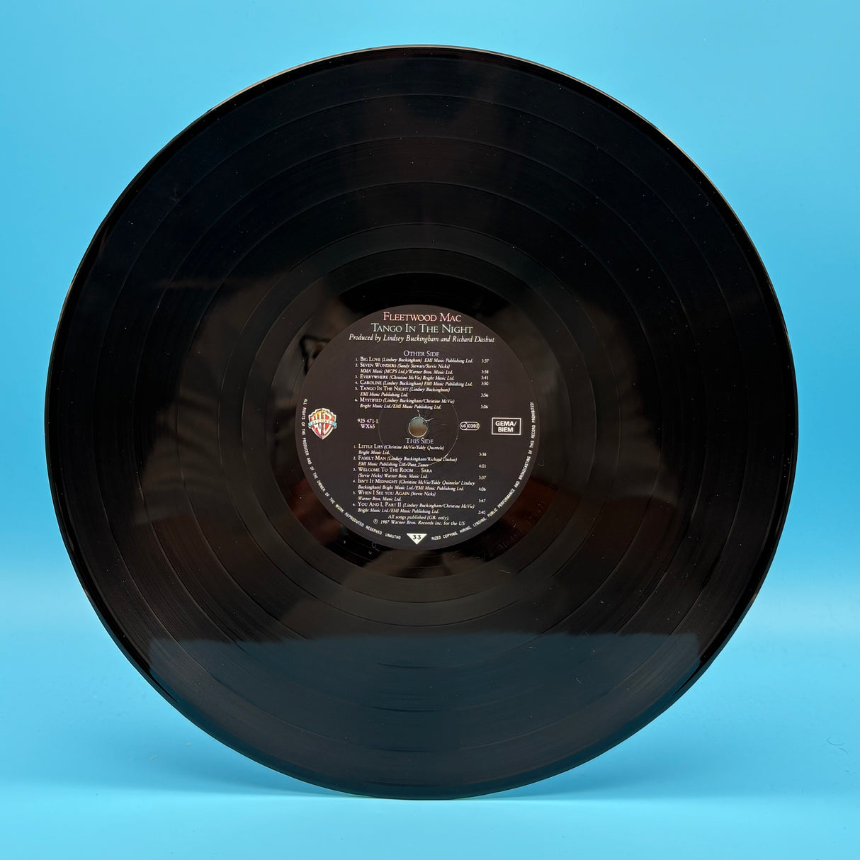 Fleetwood Mac - Tango In The Night Original Vinyl