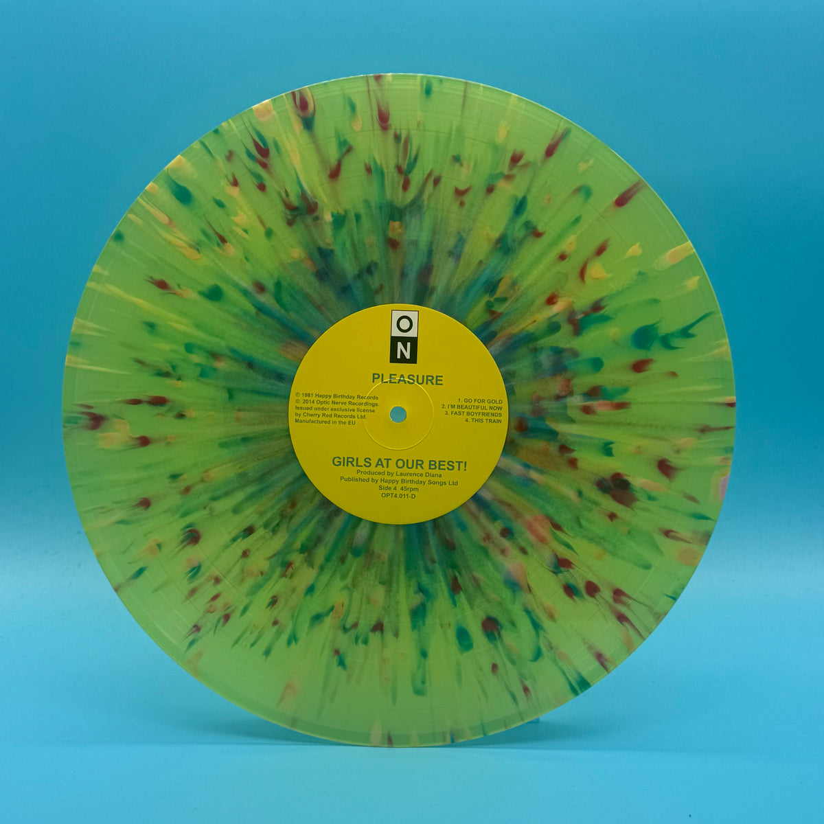 Girls At Our Best - Pleasure Complete Numbered Splatter Vinyl