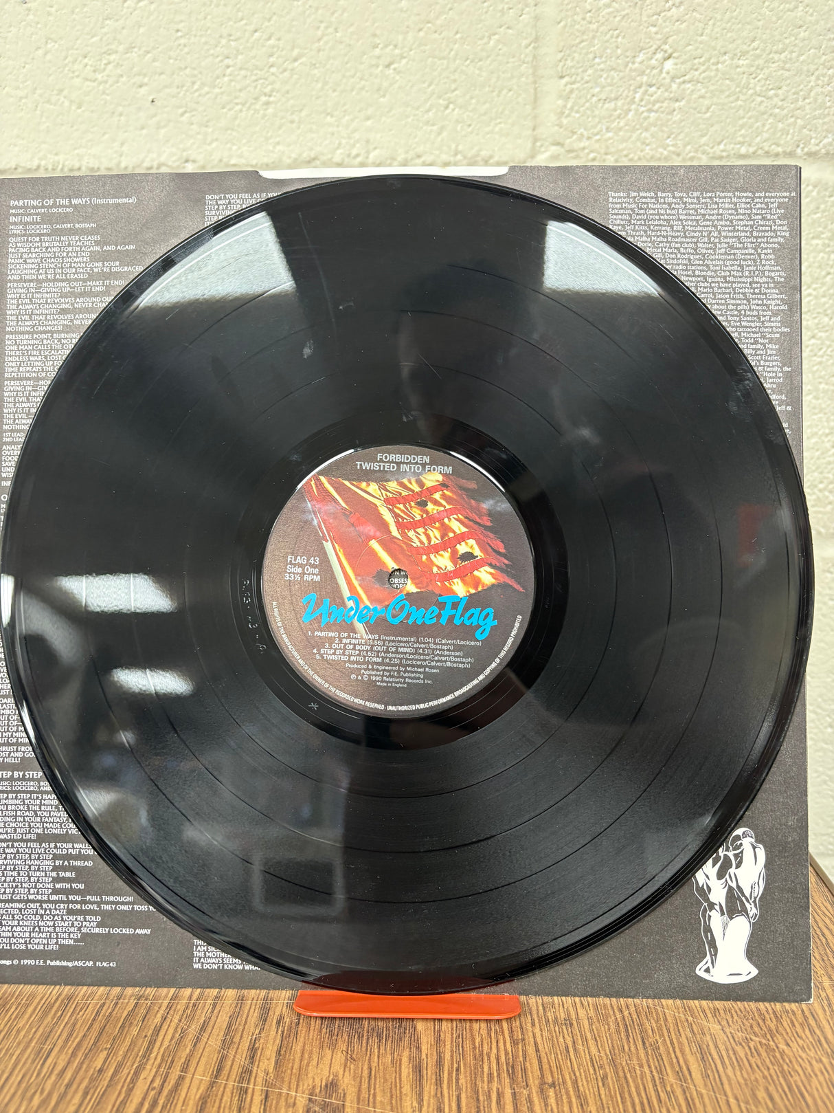 Forbidden - Twisted Into Form - VINYL