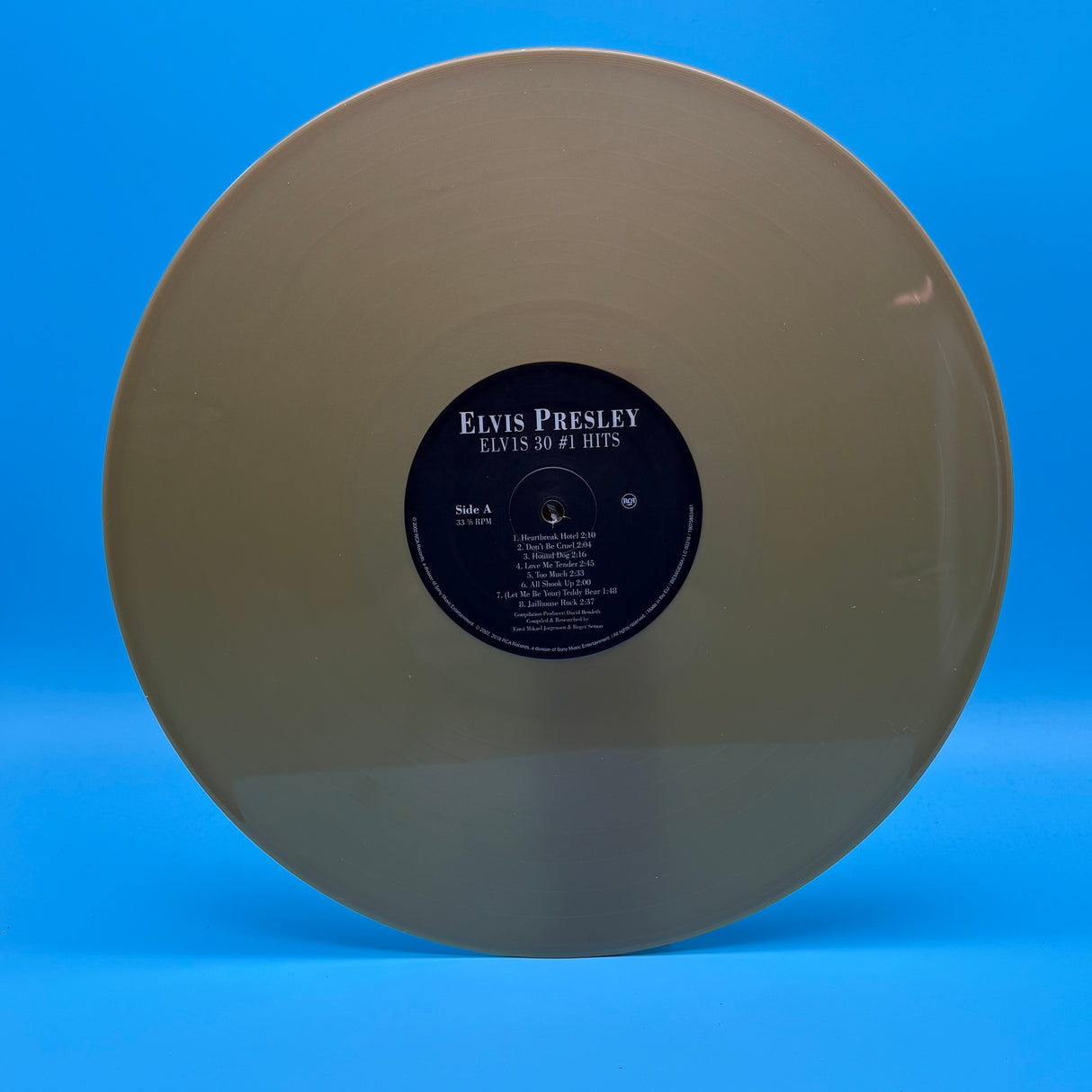 Elvis Presley - 30 Number Ones Gold Vinyl