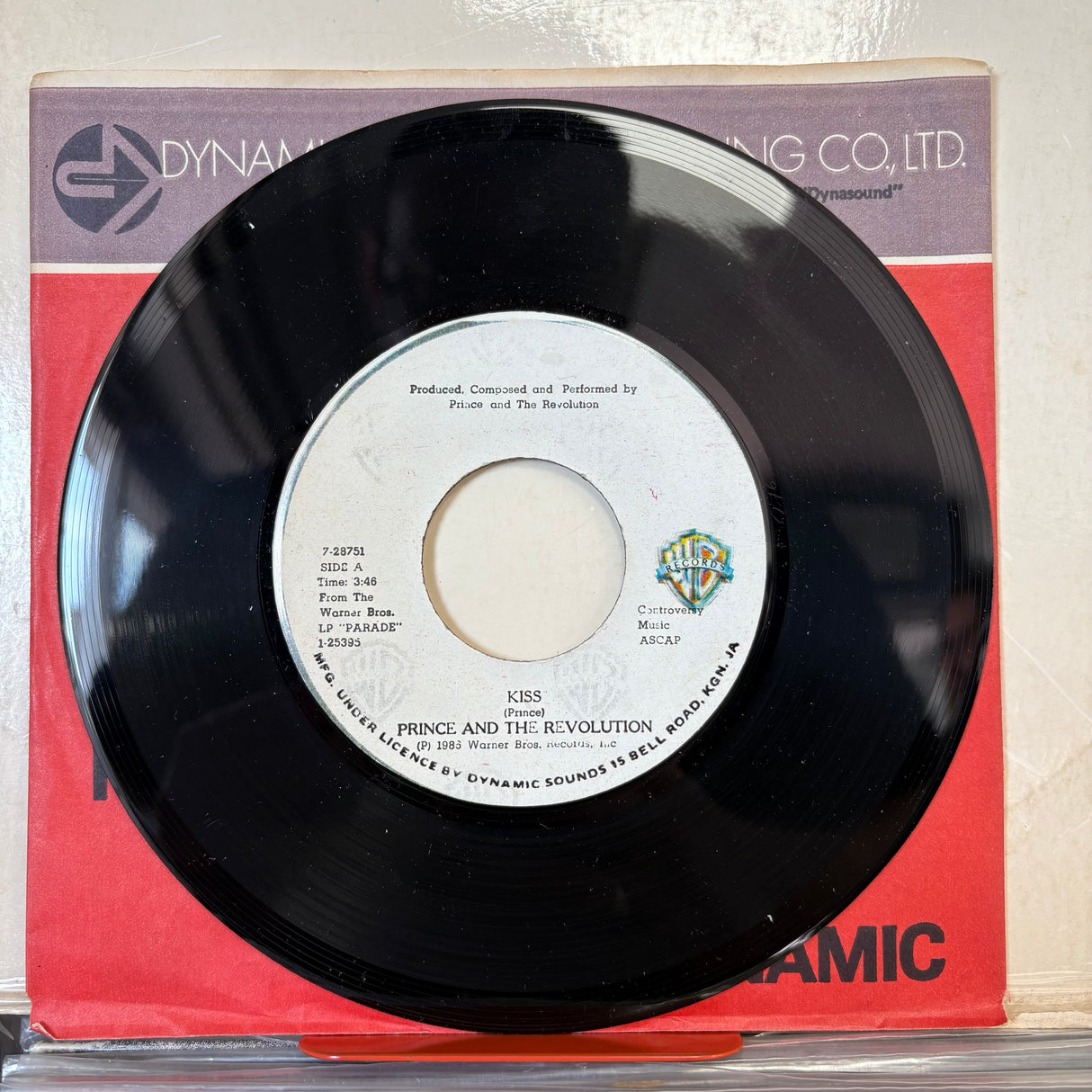 Prince And The Revolution - Kiss Jamaican Jukebox Vinyl