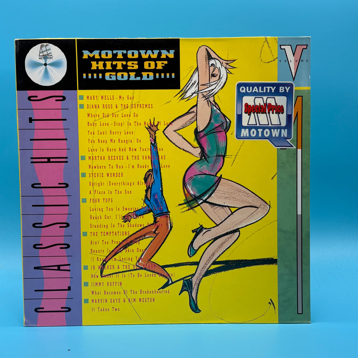 Motown Hits Of Gold Vol 1 Vinyl