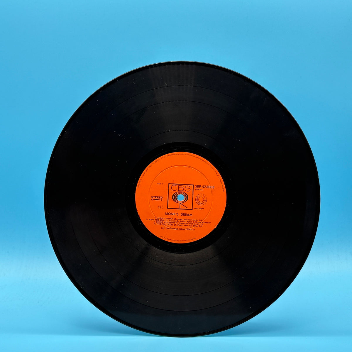 Thelonious Monk - Monks Dream New Zealand Press Vinyl