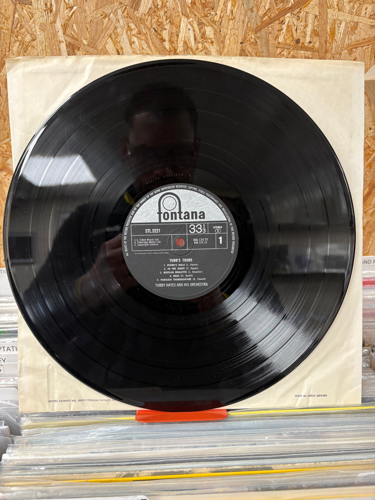 Tubby Hayes - Tubby Tours - Original Stereo -  VINYL