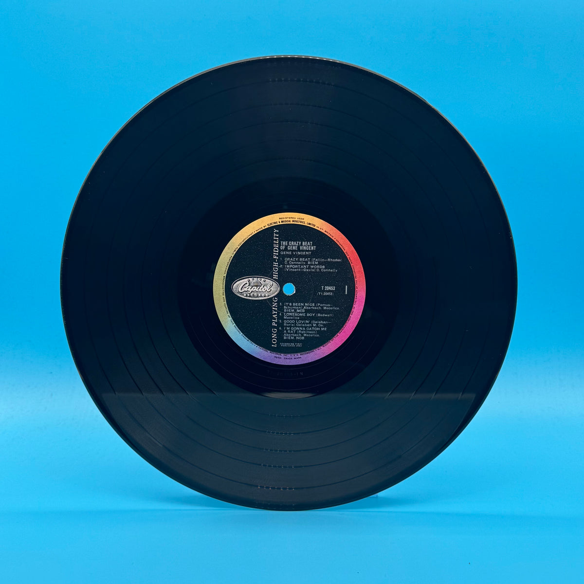 The Crazy Beat Of Gene Vincent - Vinyl
