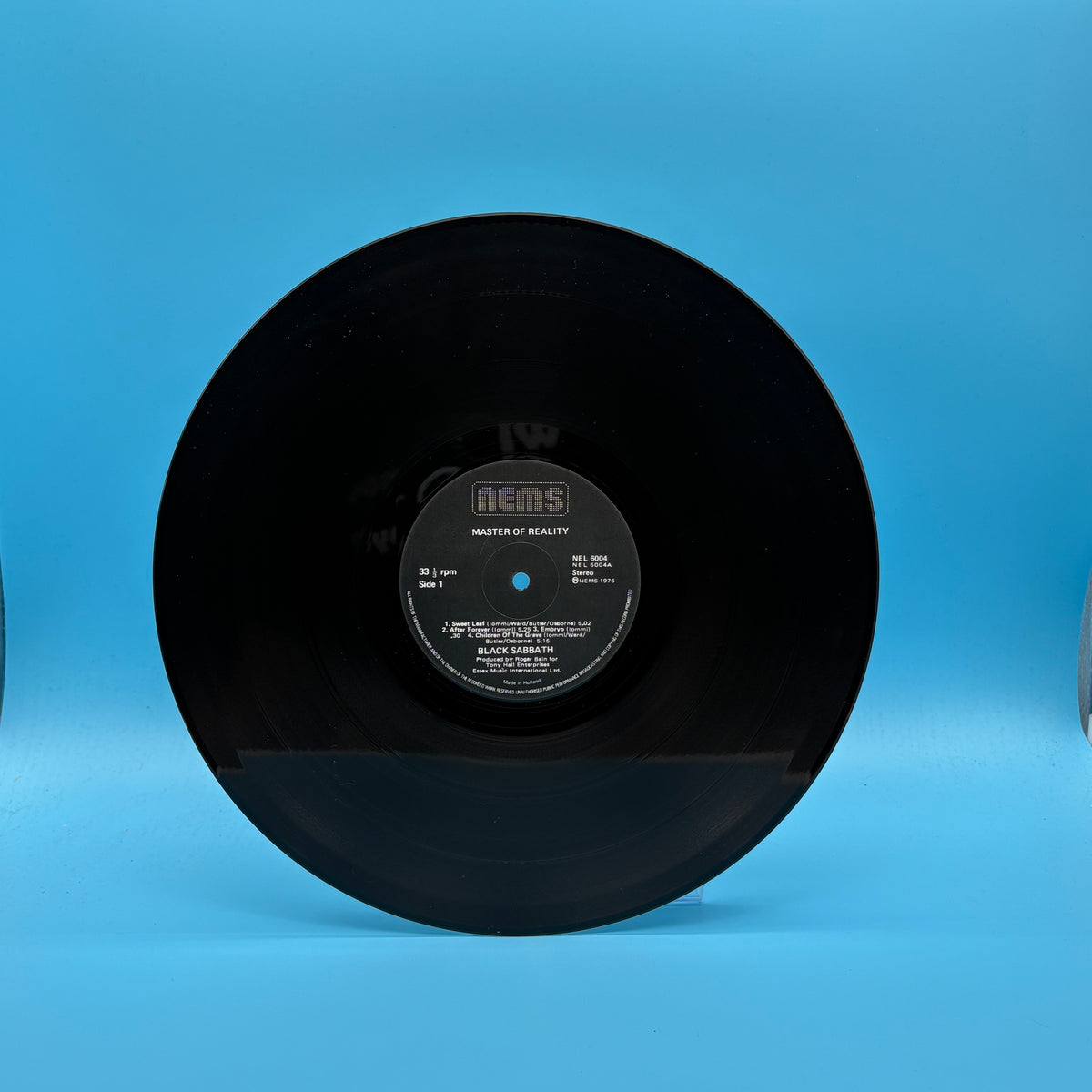 Black Sabbath - Masters Of Reality NEMS pressing Vinyl