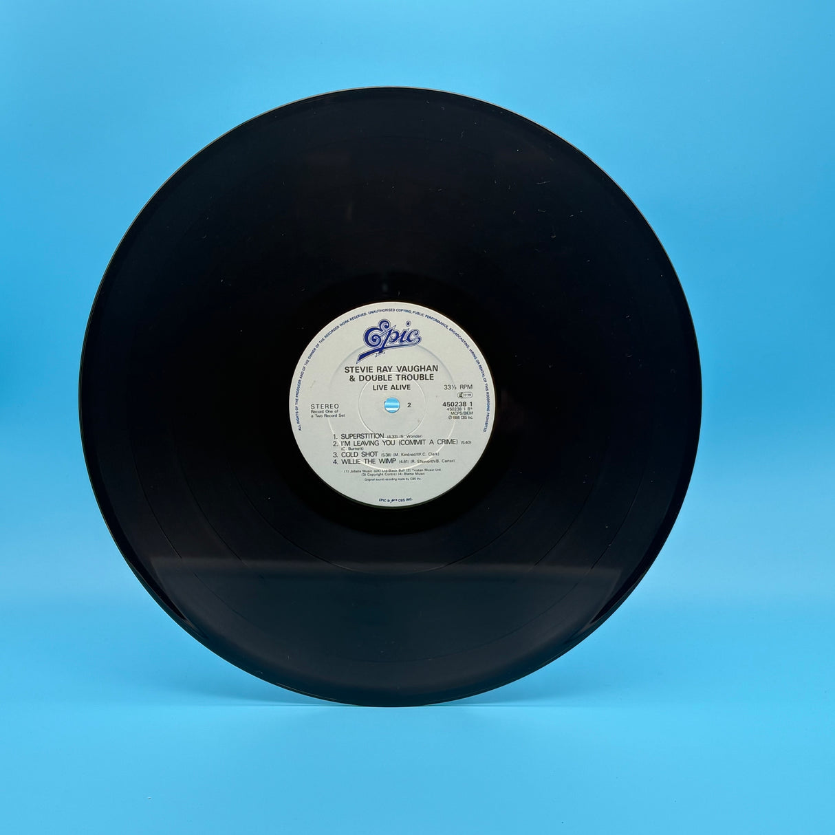 Stevie Ray Vaughan - Live Alive Vinyl