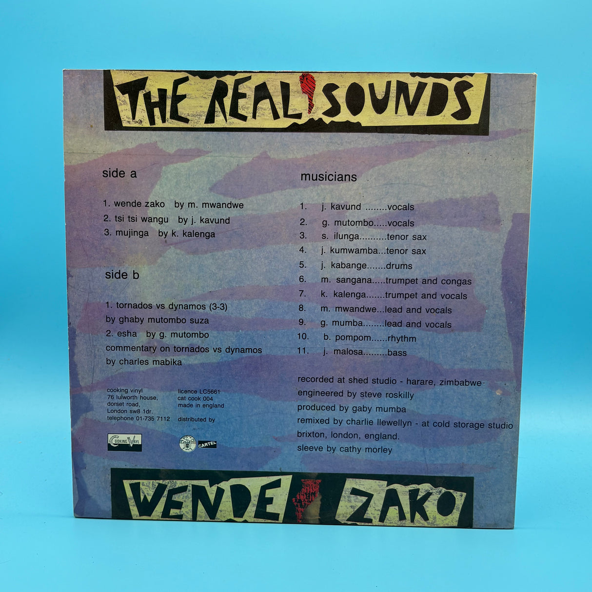 The Real Sounds - Wende Zako Vinyl