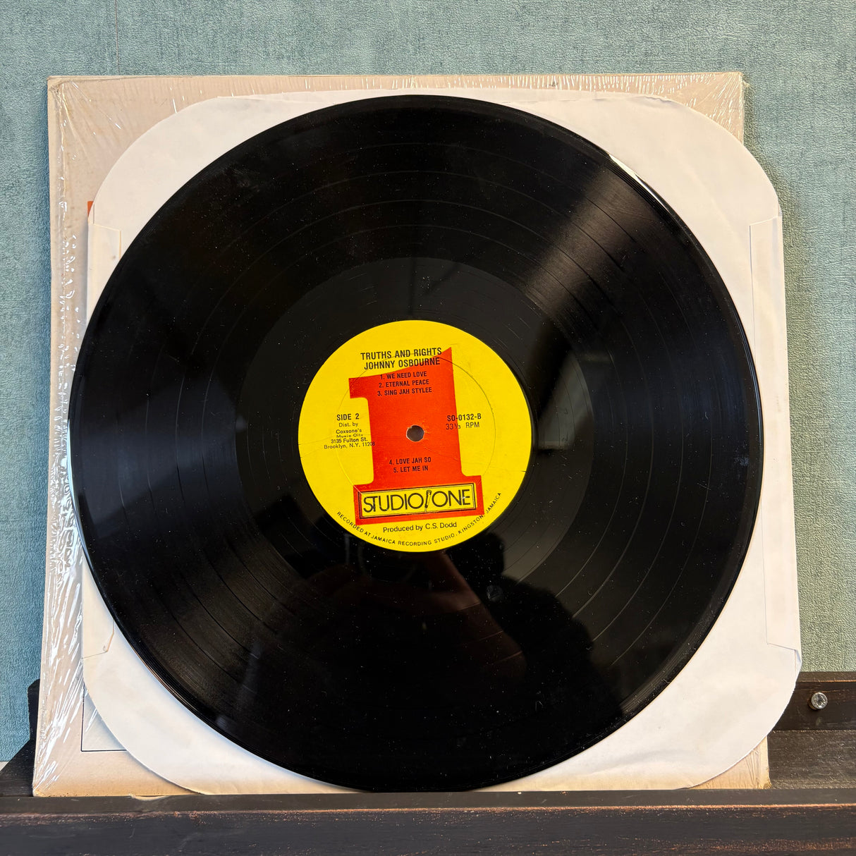 Johnny Osbourne - Truths And Rights - USA Press - VINYL
