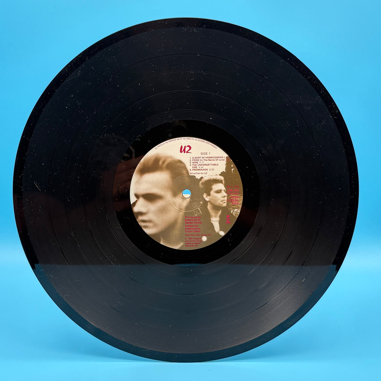 U2 - The Unforgettable Fire Vinyl