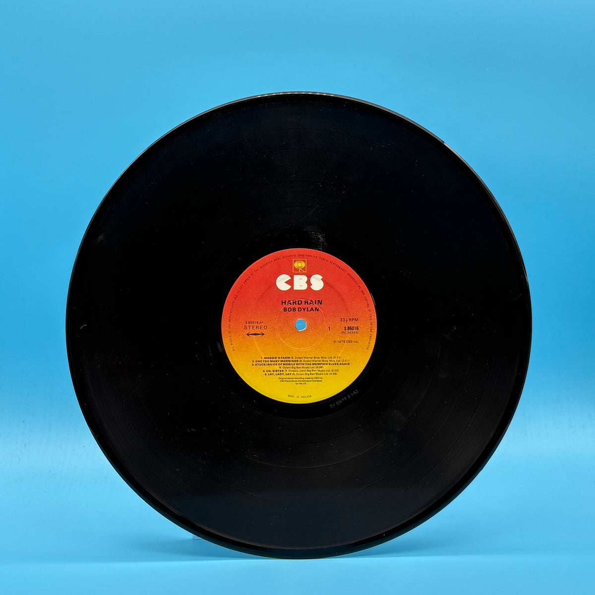 Bob Dylan - Hard Rain Vinyl