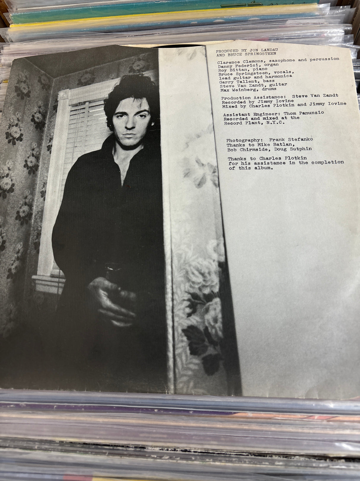 Bruce Springsteen - Darkness On The Edge Of Town - VINYL