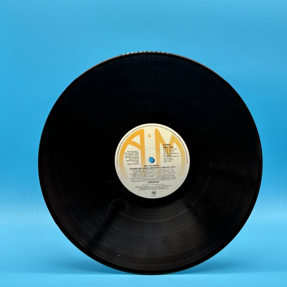 Carpenters - Only Yesterday Vinyl
