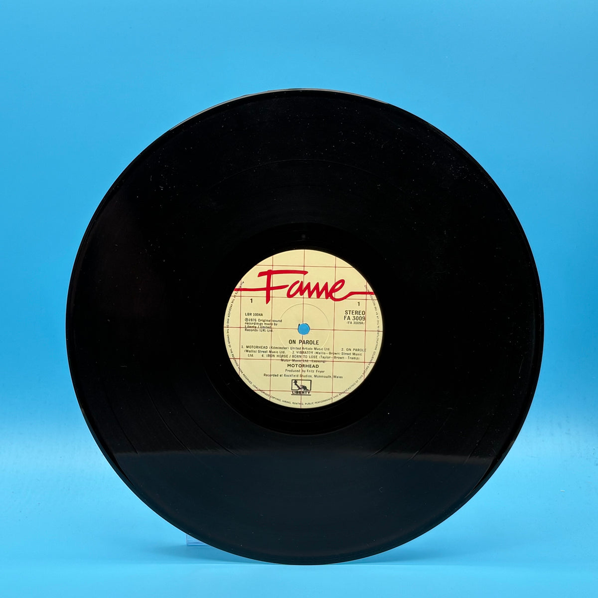 Motörhead - On Parole Vinyl
