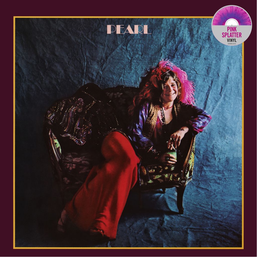 Janis Joplin - Pearl Pink Splatter Vinyl