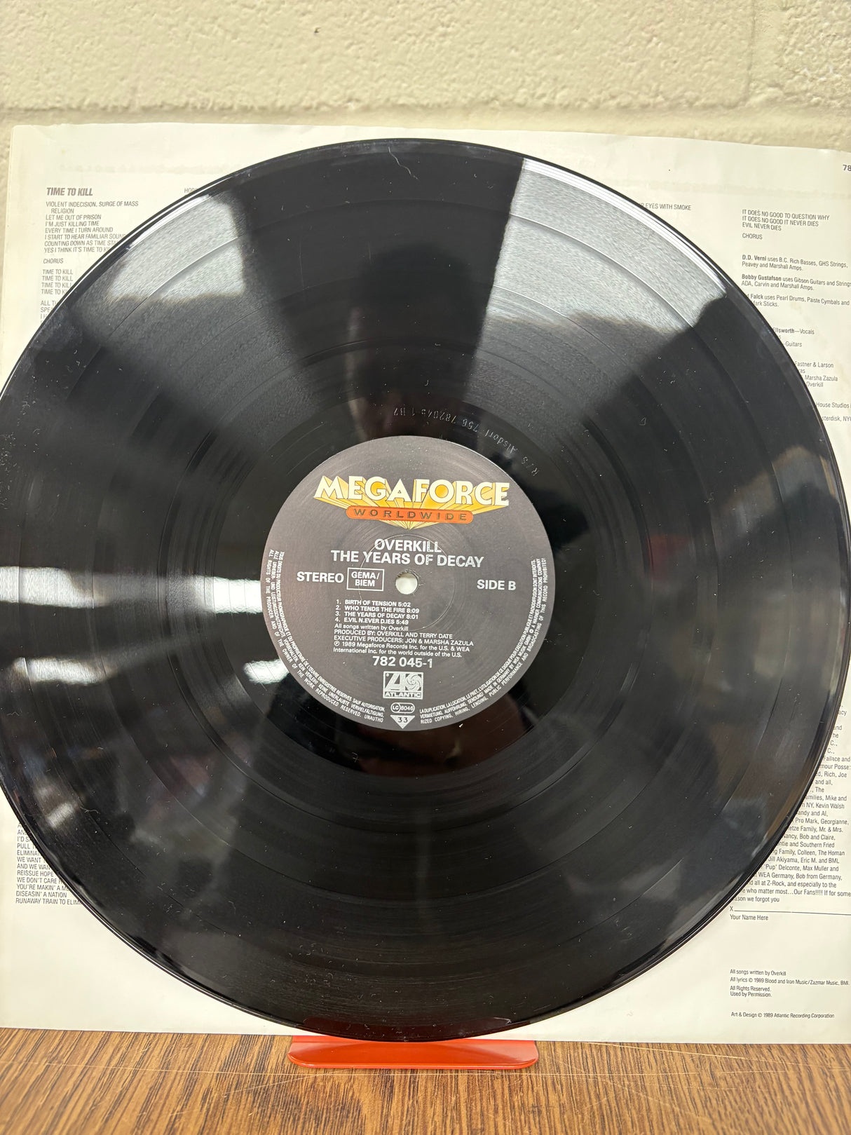 Over Kill - The Years of Decay -  VINYL