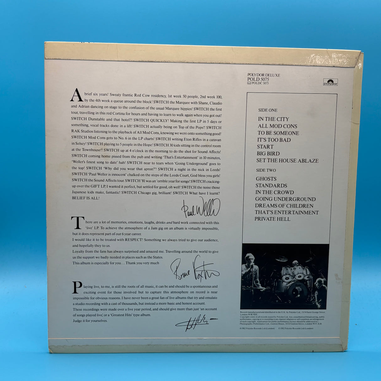 The Jam - Dig The New Breed Vinyl